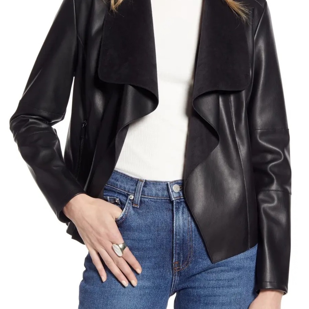 🌕 Bagatelle Black Leather Jacket